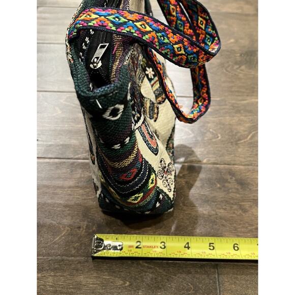 Thailand Elephant HandBag Elephant Tapestry Style Hippie Handbag - Picture 9 of 9